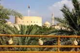 Antique Inn Nizwa - Ausblick vin der Terrasse