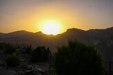 Alila Jabal Akhdar Sonnenuntergang