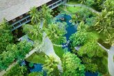 Hyatt Regency Bali - Luftaufnahme Gartenanlage