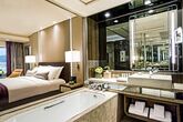 Royal Plaza Hotel Hong Kong Plaza Deluxe Badezimmer
