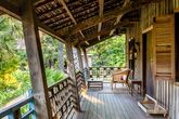 Sala Lodges - Balkon Khmer Haus