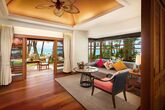 Santiburi Beach Resort & Spa - Deluxe Beachfront Villa Wohnzimmer
