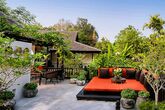 Tamarind Village Chiang Mai The Spa Suite Privatterrasse