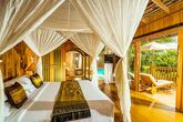 Santhiya Koh Phangan Resort & Spa - Hideaway Pool Villa Schlafzimmer