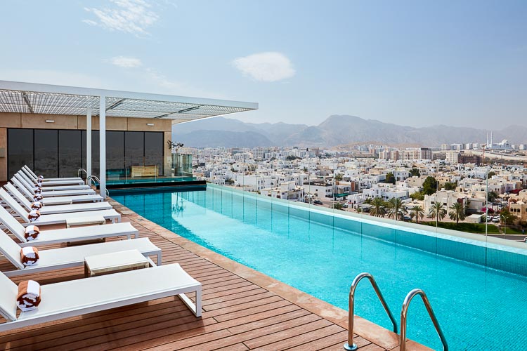 Hilton Garden Inn Muscat - Rooftop Pool