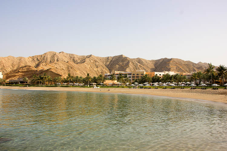 Hilton Muscat Al Bandar - Bucht vor dem Al Bandar