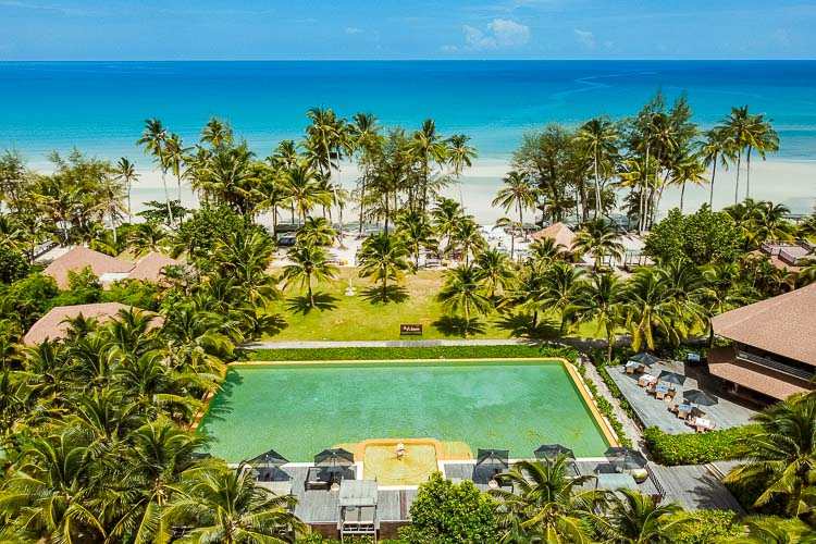 High Season Pool Villa & Spa - Luftaufnahme Strandbereich