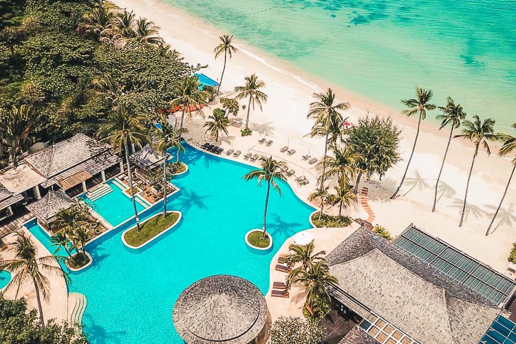 Melati Beach Resort & Spa - Pool- & Strandbereich